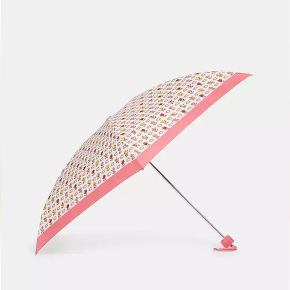 Coach Mini Umbrella in Badlands Floral Print New - Picture 1 of 5